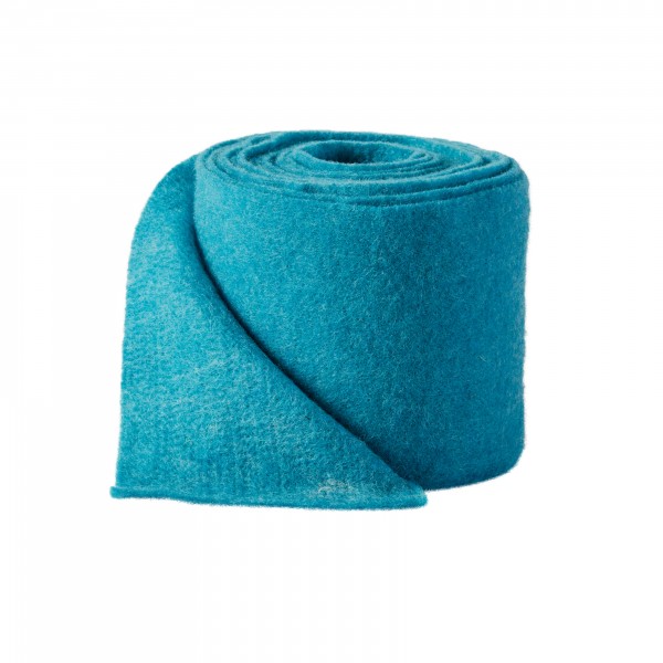 turquoise Wool fleeze (heavy fleeze)